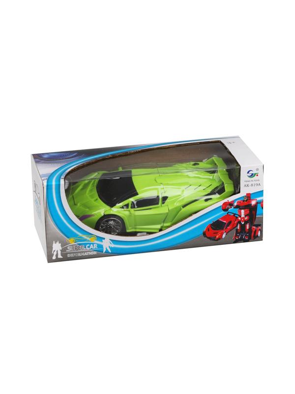 Трансформер Машина-робот эл., свет, звук, эл.пит.АА*2шт.не вх.в комплект,
коробка, в ассортименте