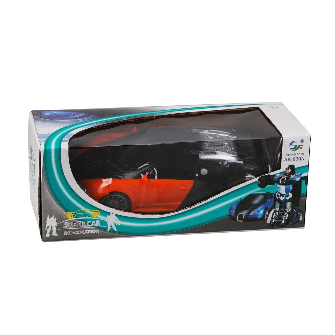 Трансформер Машина-робот эл., свет, звук, эл.пит.АА*2шт.не вх.в комплект,
коробка, в ассортименте