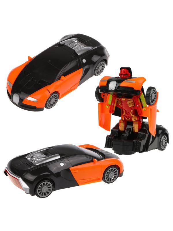 Трансформер Машина-робот эл., свет, звук, эл.пит.АА*2шт.не вх.в комплект,
коробка, в ассортименте