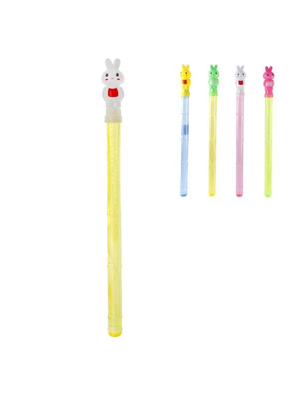 Мыльные пузыри Зайка 50 см, 195 мл, ассорт.