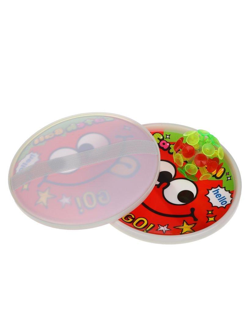 Игра с липучкой, тарелка+шарик на липучке, эл.пит. AG13*3 шт. вх.в комплект