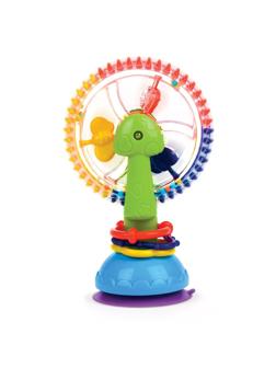 Развивающая игрушка-погремушка Каруселька на присоске