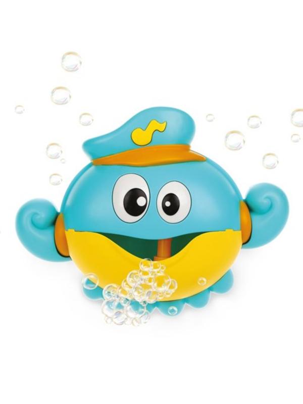 Игрушка для купания Осьминог: создавайте пену, 2 режима работы: с муз. или
без., 3 АА включ.