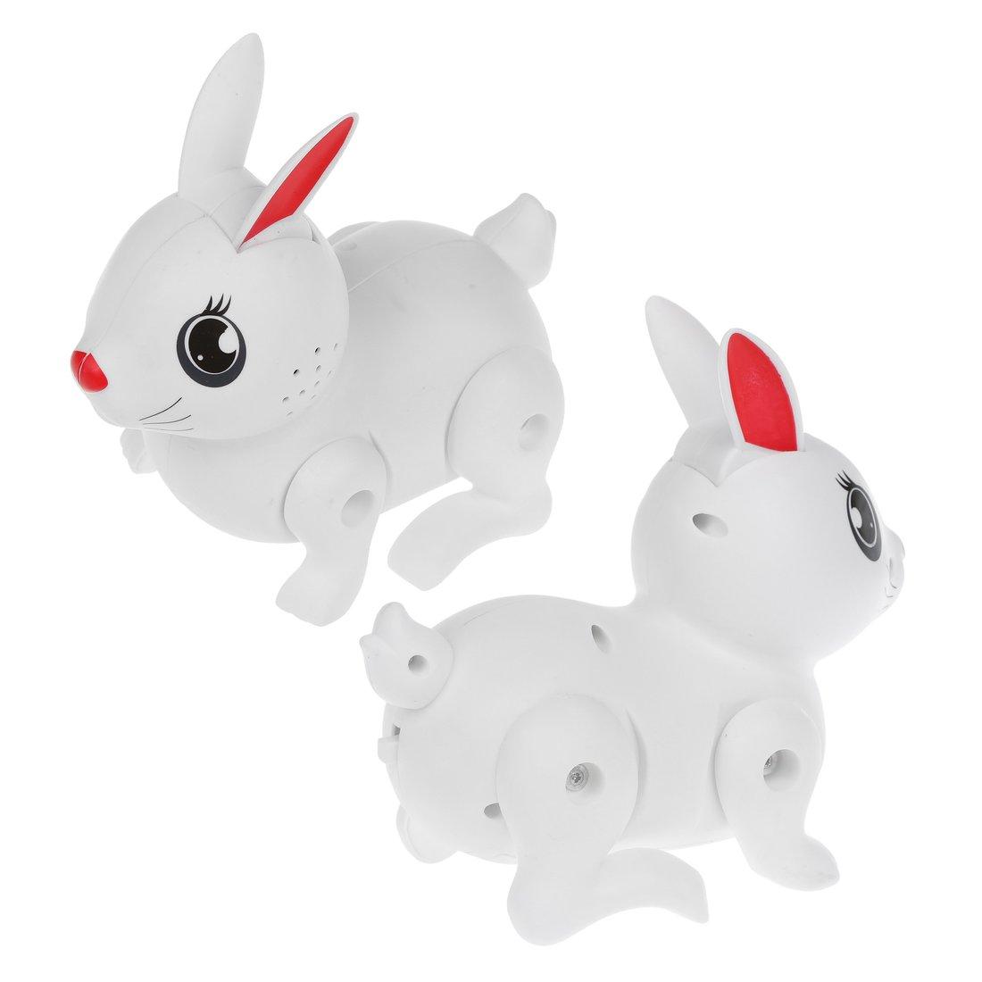 Кролик эл-ф., свет, звук, прыгает, двигает ушками, эл.пит. АА*3 не вх.в
компл., кор., в ассорт.