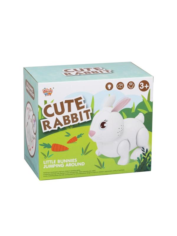 Кролик эл-ф., свет, звук, прыгает, двигает ушками, эл.пит. АА*3 не вх.в
компл., кор., в ассорт.