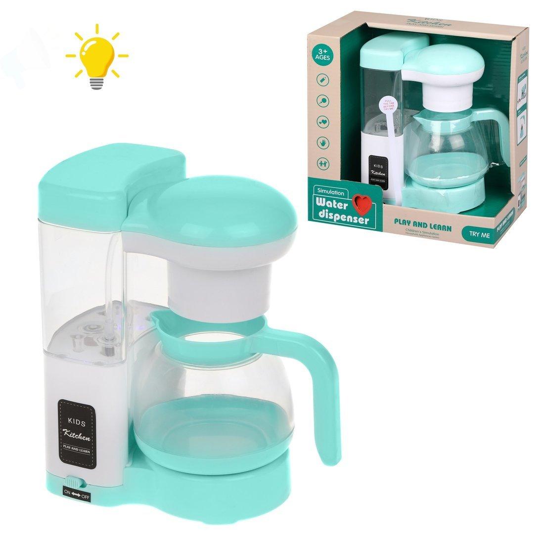 Игрушка Бытовая техника Кофеварка, свет, эл.пит ААх2шт не вх. в компл., кор.