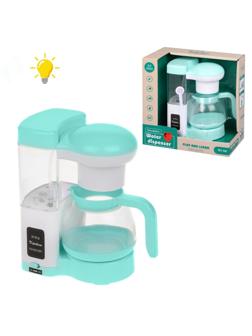 Игрушка Бытовая техника Кофеварка, свет, эл.пит ААх2шт не вх. в компл., кор.