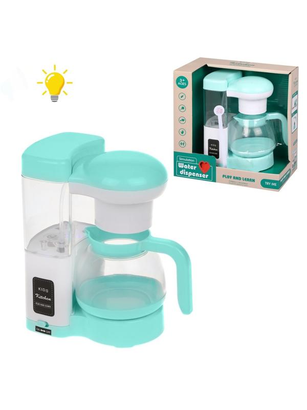 Игрушка Бытовая техника Кофеварка, свет, эл.пит ААх2шт не вх. в компл., кор.