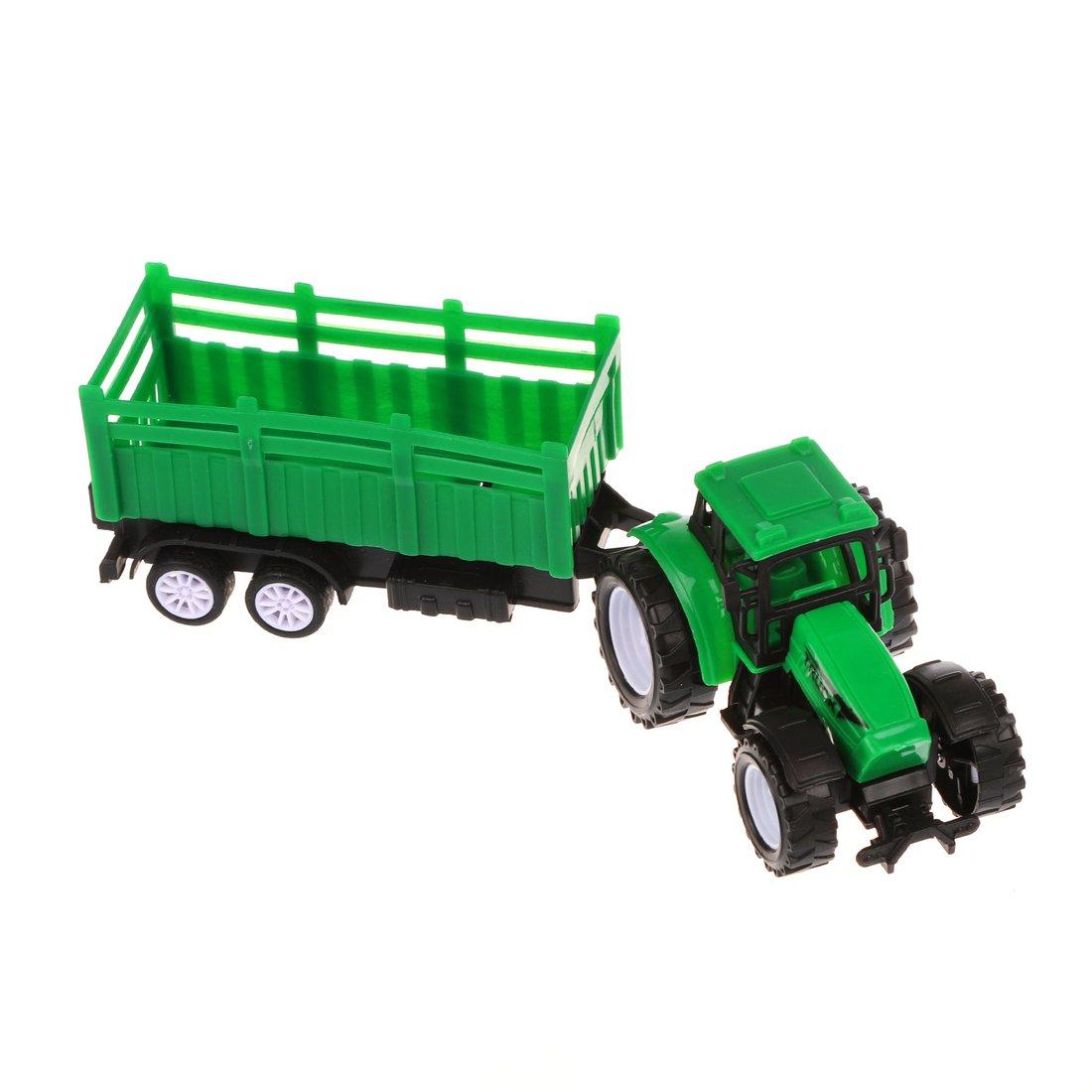 Трактор инерционный с прицепом, пакет