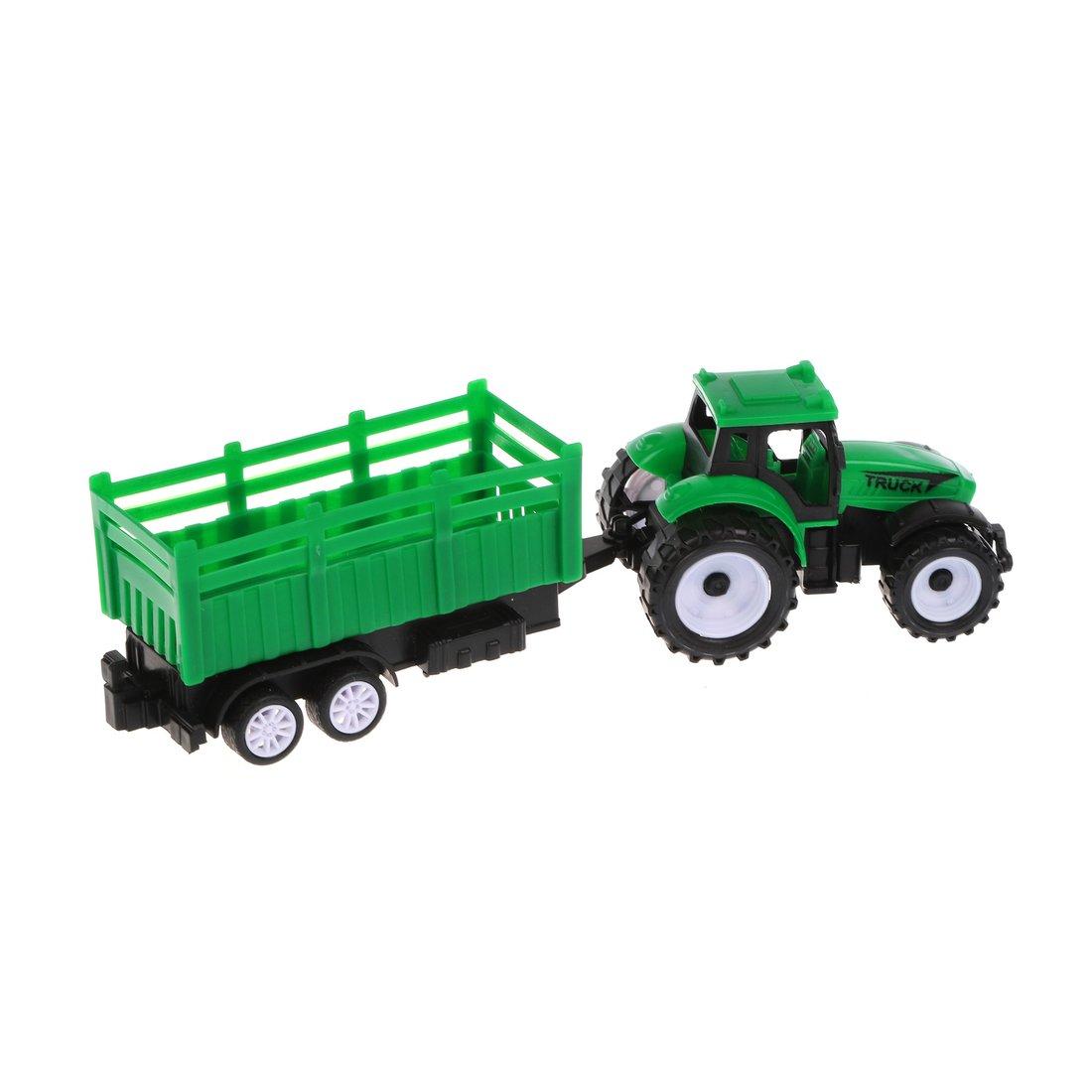 Трактор инерционный с прицепом, пакет