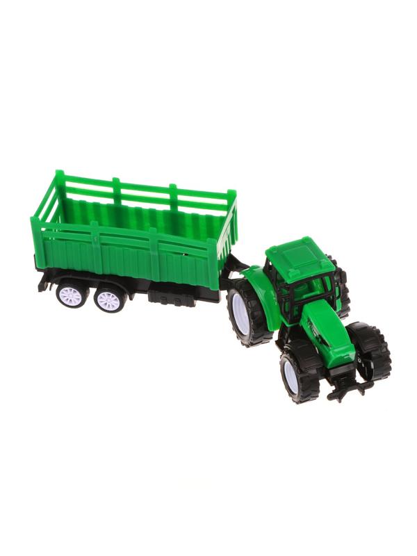 Трактор инерционный с прицепом, пакет