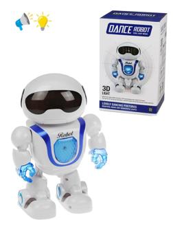 Робот эл., свет, звук, эл.пит.АА*3шт.не вх.в комплект, коробка
