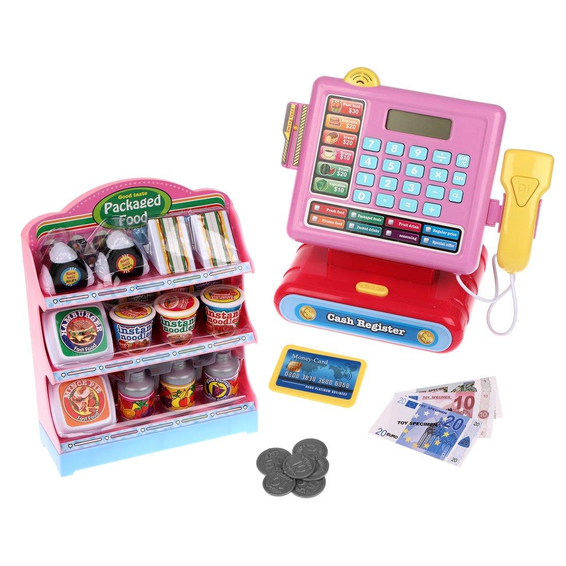 Игр. набор Супермаркет,свет, звук, в компл. предметов 16шт. эл. пит. ААх2шт
не вх. в компл., кор.