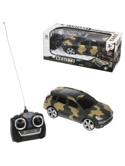 Машина Военная р/у, 4 канала, эл.пит.АА*5шт.не вх.в комплект, коробка