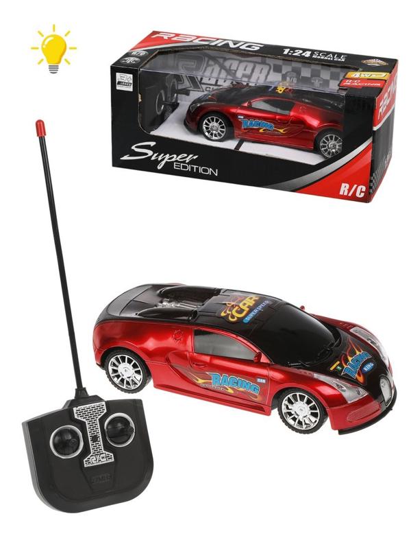 Машина р/у, 4 канала, эл.пит.АА*5шт.не вх.в комплект, коробка, в ассортименте