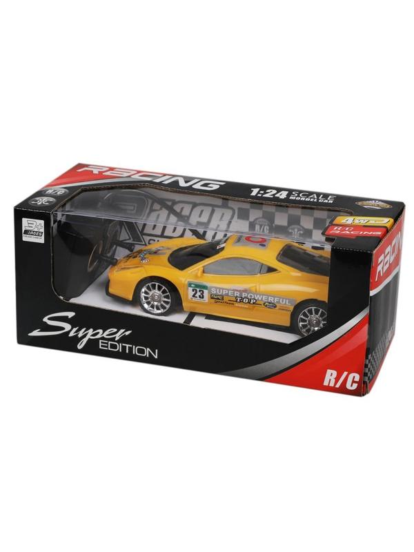 Машина р/у, 4 канала, свет, эл.пит.АА*5шт.не вх.в комплект, коробка