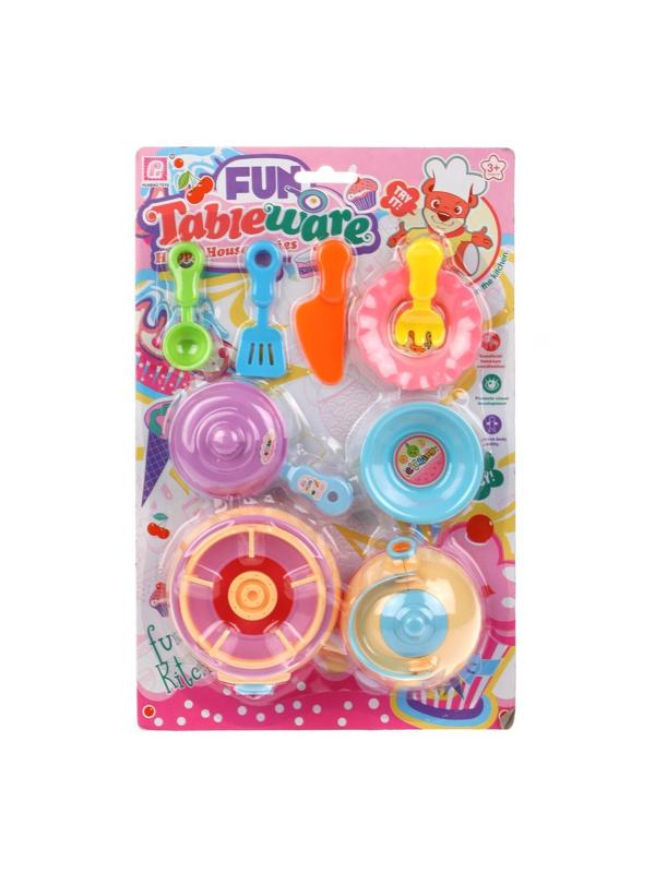 Игр. набор Посуда, в компл. предметов 9шт, блистер