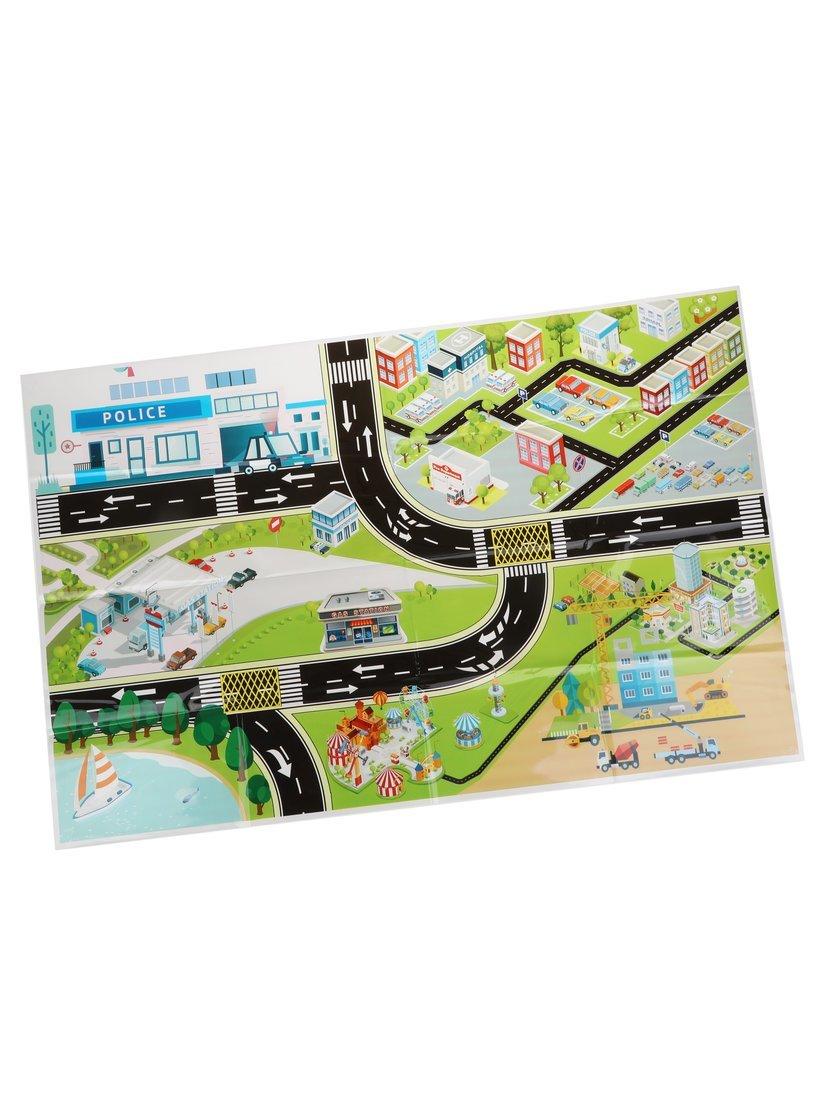 Игр.набор Паркинг, в комплекте: транспорт 4шт., деталей 39шт., чемодан