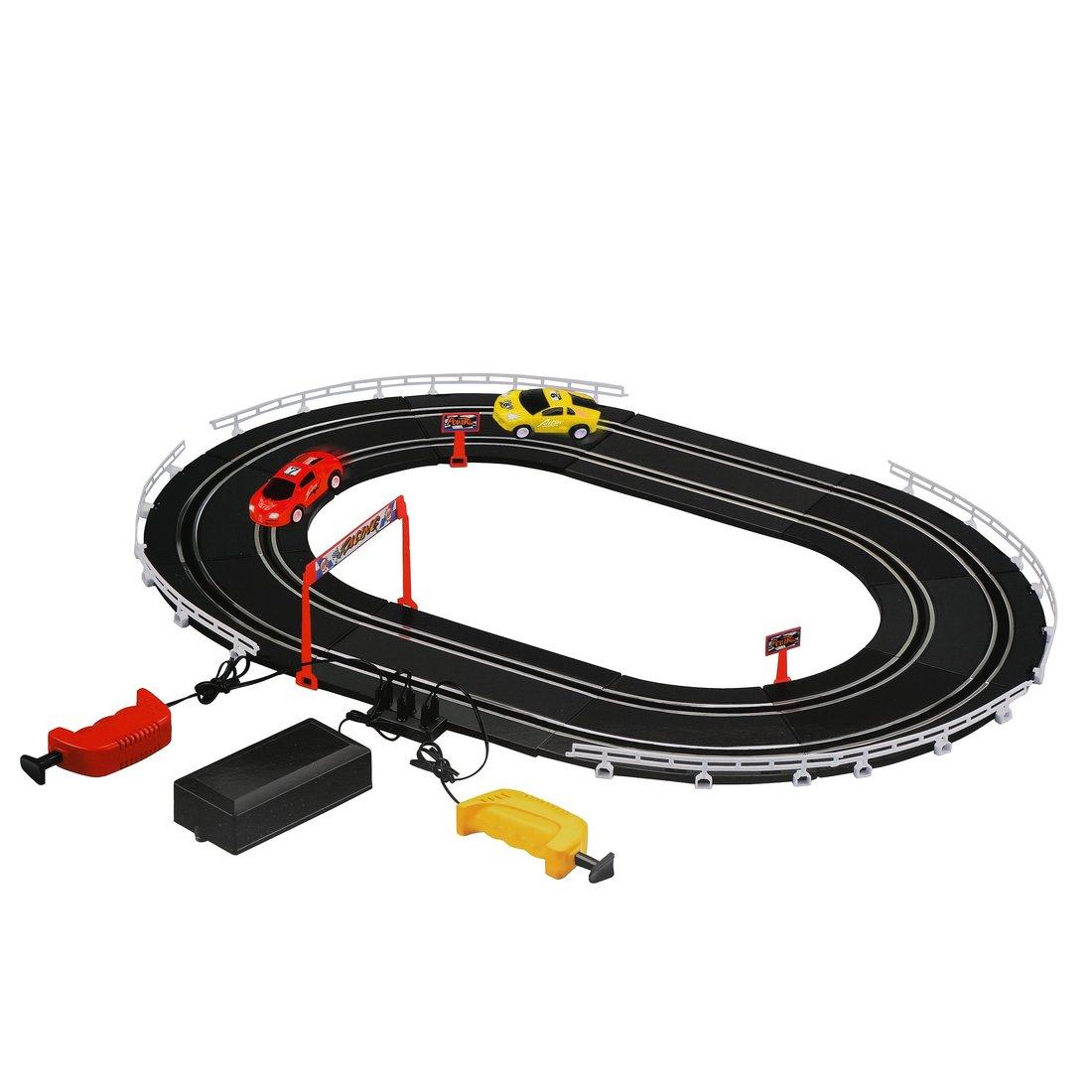 Игровой набор Автотрек, в комплекте: деталей 26шт, машина 2шт, элементы
питания LR14*4шт не входят, коробка