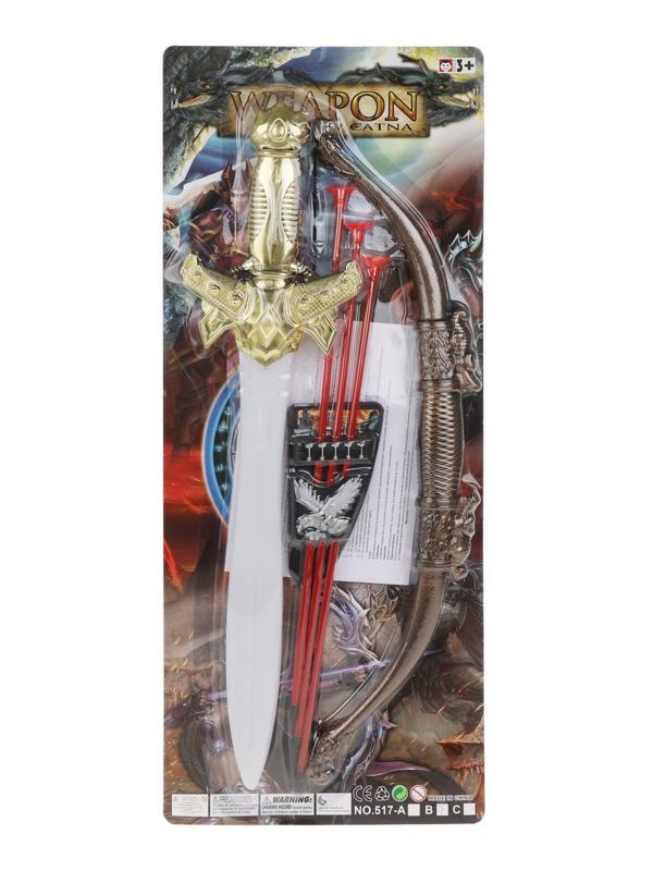 Игр.набор Рыцарь, в комплекте: предметов 5шт., блистер