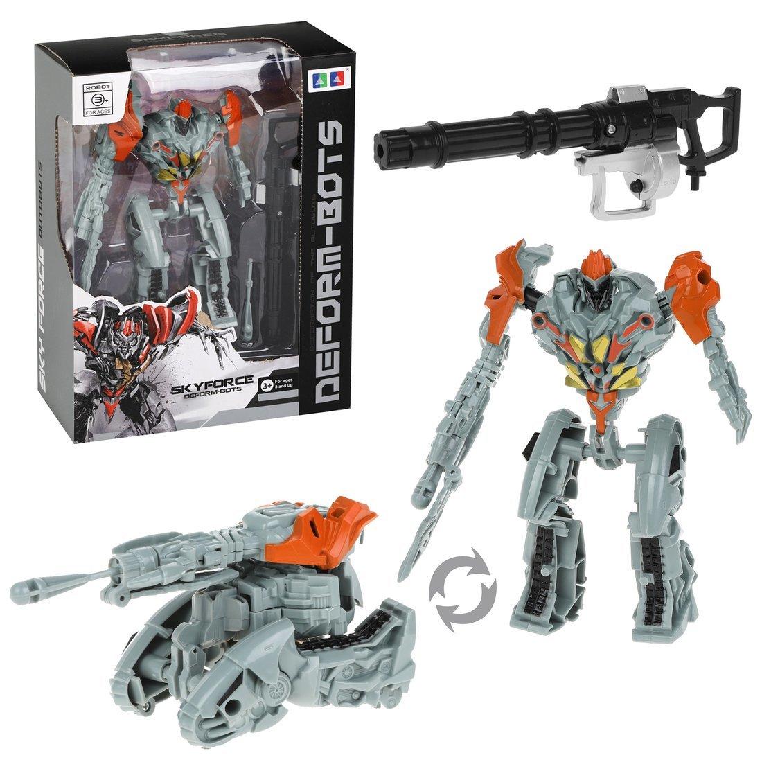 Робот-танк, в комплекте: оружие 2шт., коробка