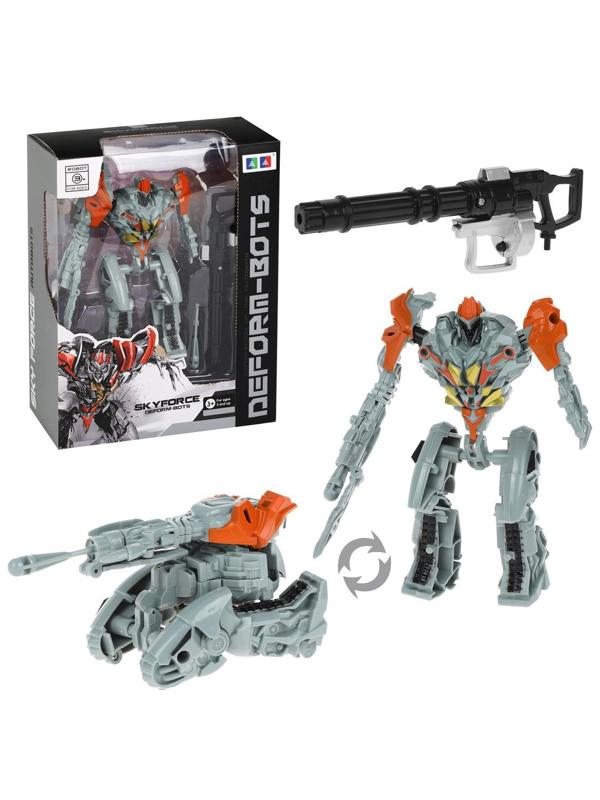 Робот-танк, в комплекте: оружие 2шт., коробка