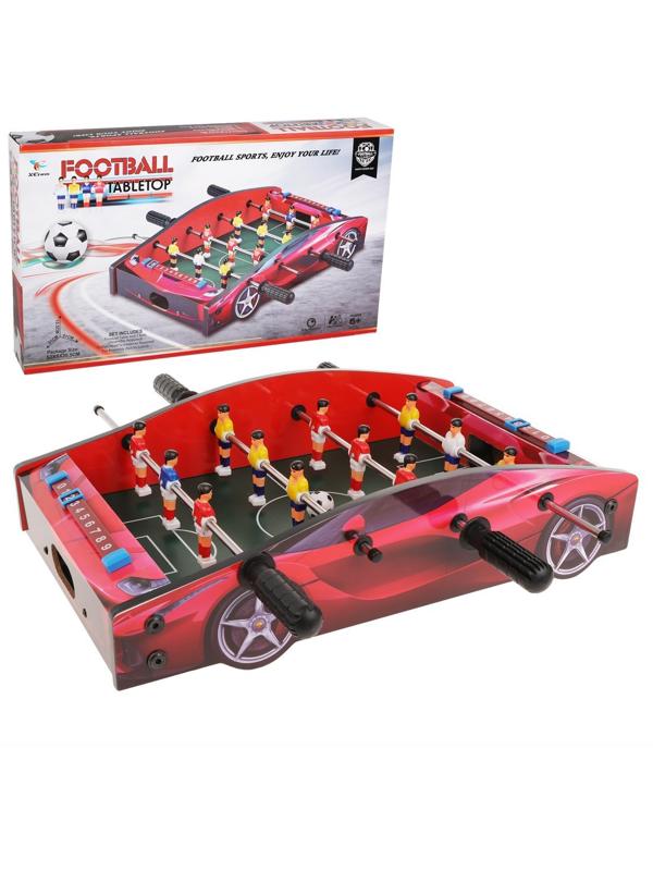 Настольная игра футбол 29*40,5см, в компл. детали 50шт.,кор