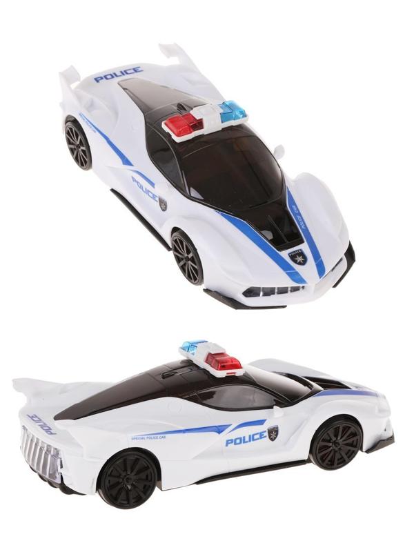 Машина эл. Полиция, свет, звук, эл.пит.АА*3шт.не вх.в комплект, коробка