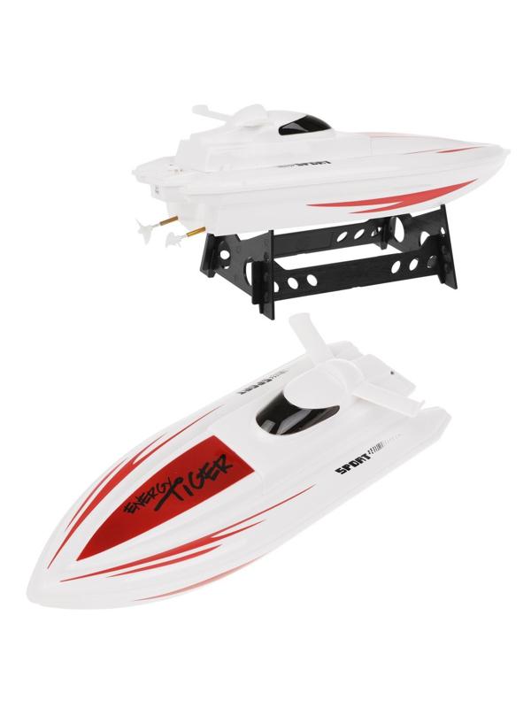 Катер р/у, 4 канала, в комплекте: предмет 1шт., аккум., USB шнур,
эл.пит.АА*2шт.не вх.в комплект