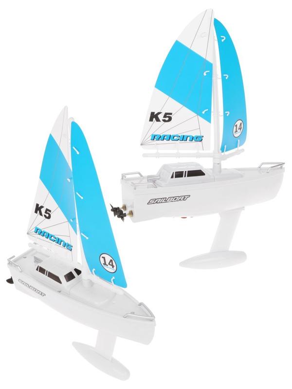 Яхта р/у, 4 канала, эл.пит.ААА*5шт.не вх.в комплект