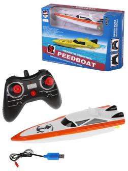 Катер р/у, 4 канала, в комплекте: аккум., USB шнур, эл.пит.АА*2шт.не вх.в
комплект, в ассортименте