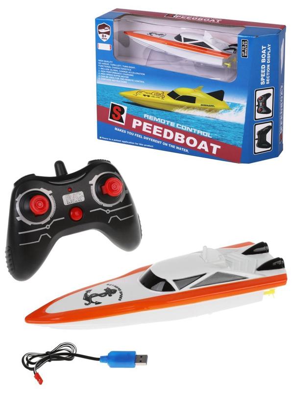 Катер р/у, 4 канала, в комплекте: аккум., USB шнур, эл.пит.АА*2шт.не вх.в
комплект, в ассортименте