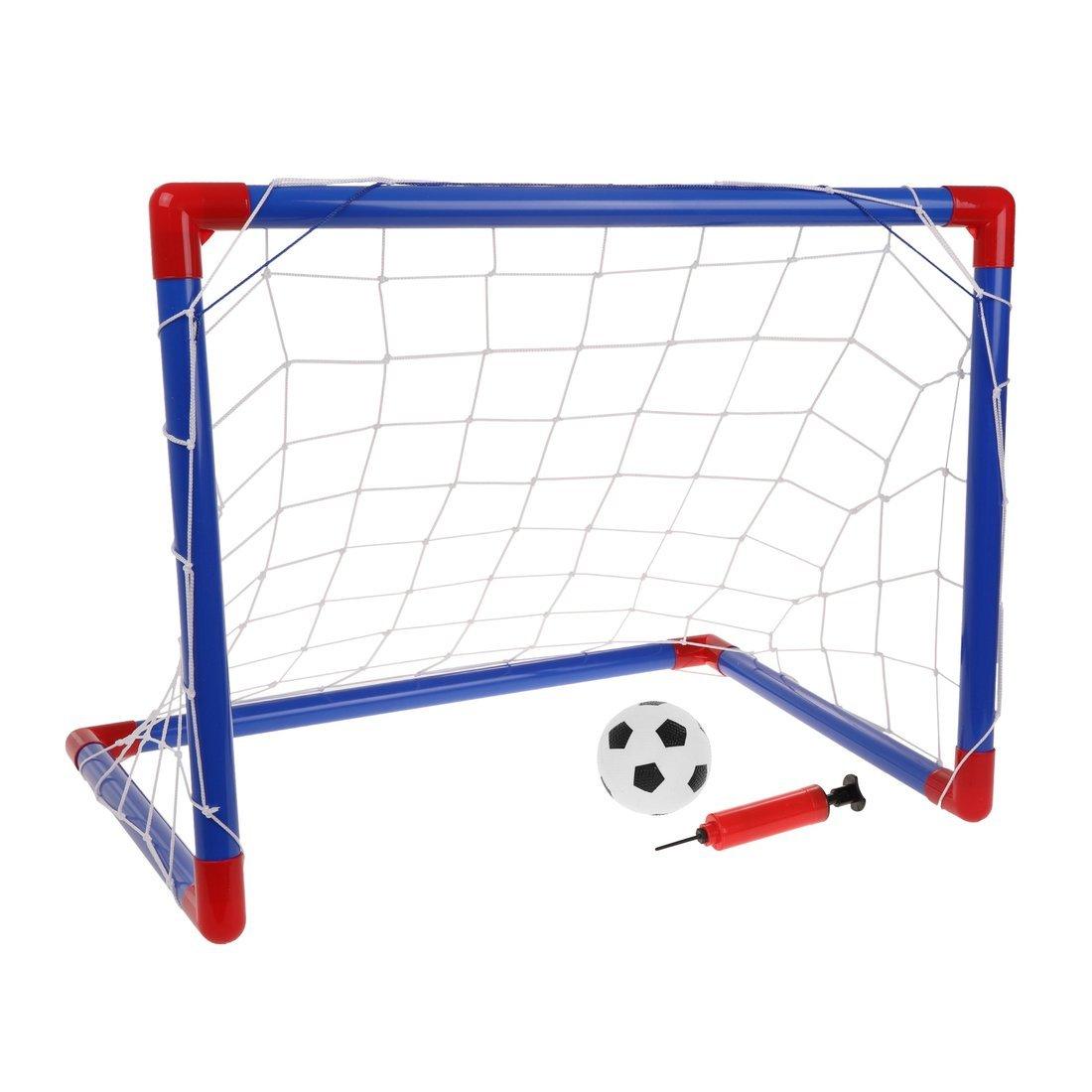 Набор Футболиста. 56*43*43 см., комплектация: мяч, насос, ворота (7 деталей)