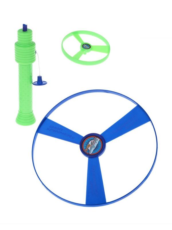 Игрушка с запуском, возраст 5+, диск- 2 шт. (7,5 см., 18 см. ) в ассорт.