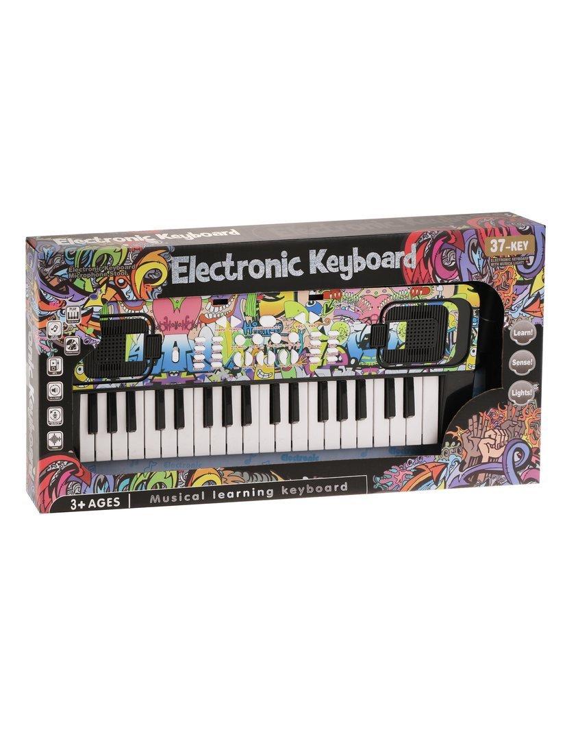 Синтезатор 37 клавиш, свет, звук, эл.пит. 4АА, не вх.в комплект