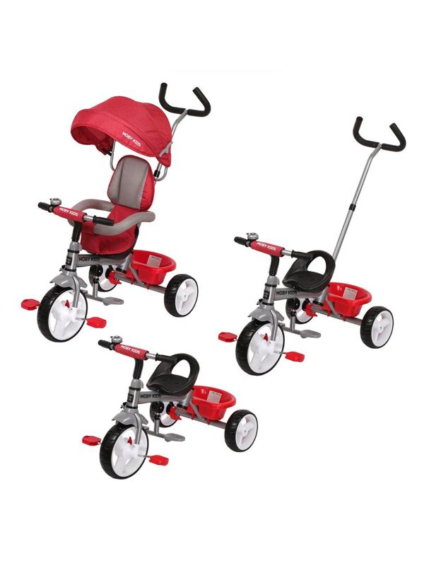 Велосипед 3 кол. 3в1 Blitz 10x8 EVA, красный