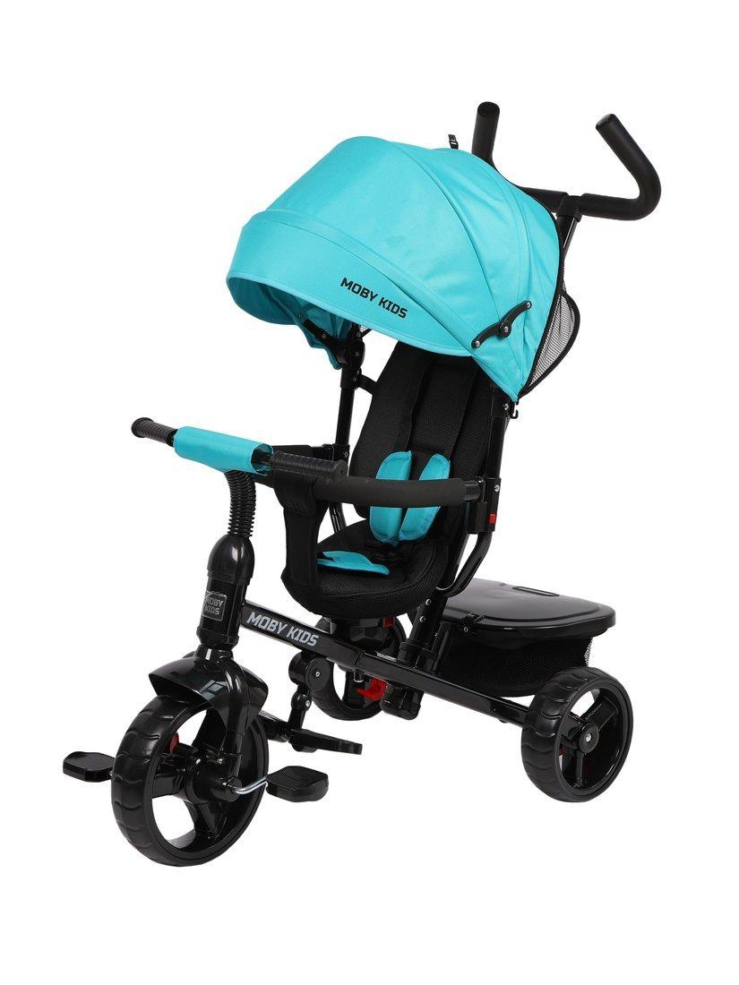 Велосипед 3 кол. Rider 360, 10x8 EVA, бирюзовый