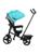 Велосипед 3 кол. Rider 360, 10x8 EVA, бирюзовый