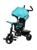 Велосипед 3 кол. Rider 360, 10x8 EVA, бирюзовый