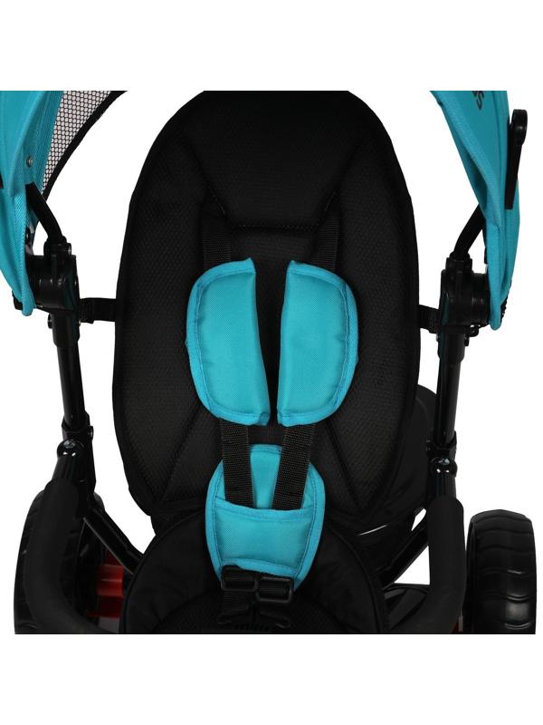 Велосипед 3 кол. Rider 360, 10x8 EVA, бирюзовый