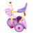 Велосипед 3 кол. складной Primo Единорог, розово-сиреневый