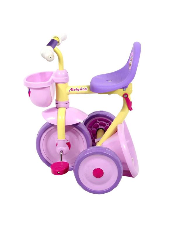 Велосипед 3 кол. складной Primo Единорог, розово-сиреневый