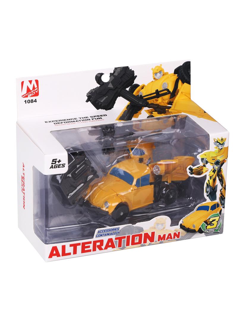 Игровой набор Ретромобиль, в комплекте машина-робот с инерционным механизмом,
детали корпуса металические, предметов 2шт., коробка