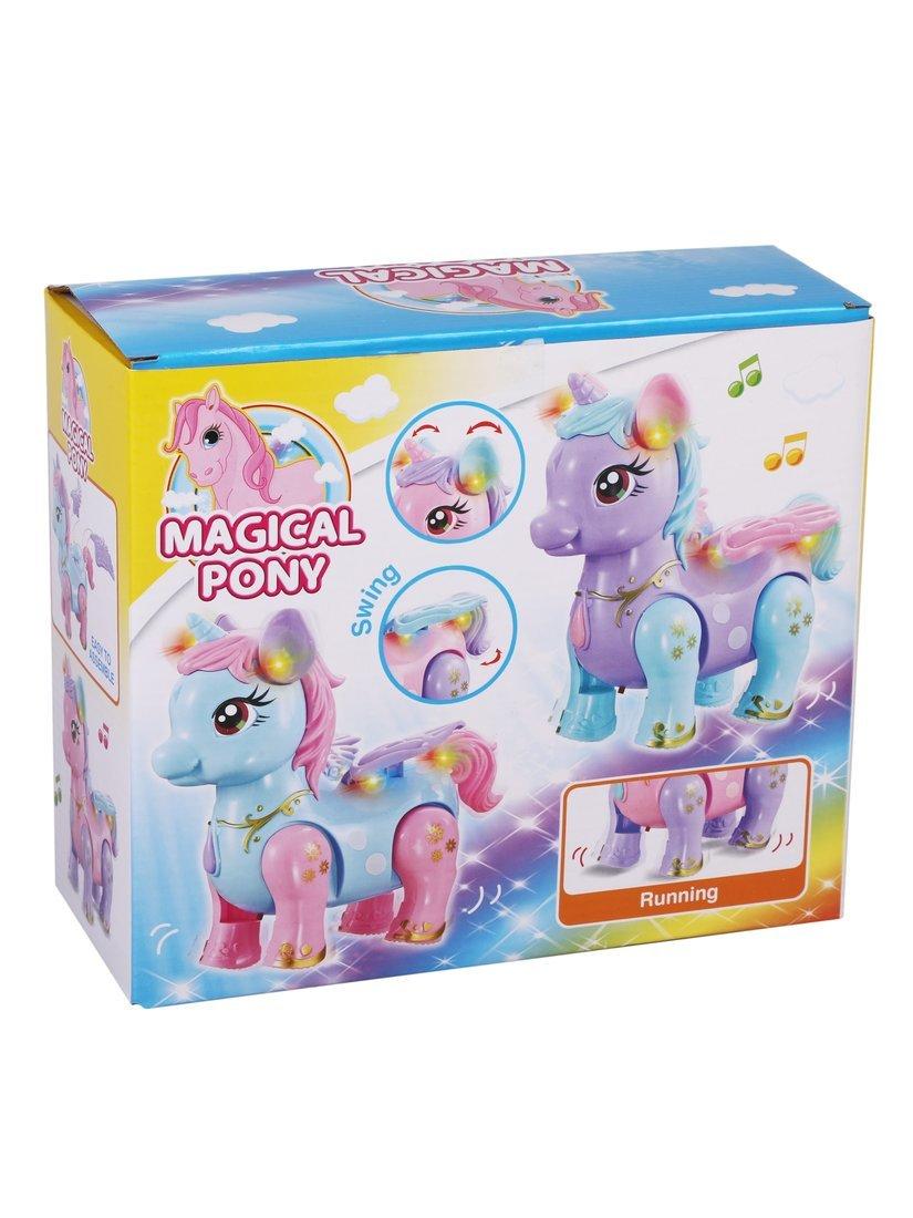 Игрушка эл. Единорог, эл.пит.AA*3шт.не вх.в комплект, свет,звук, в ассорт.,
кор.
