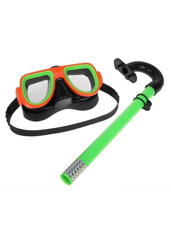 Набор для ныряния: маска с трубкой. Цвета в ассорт.