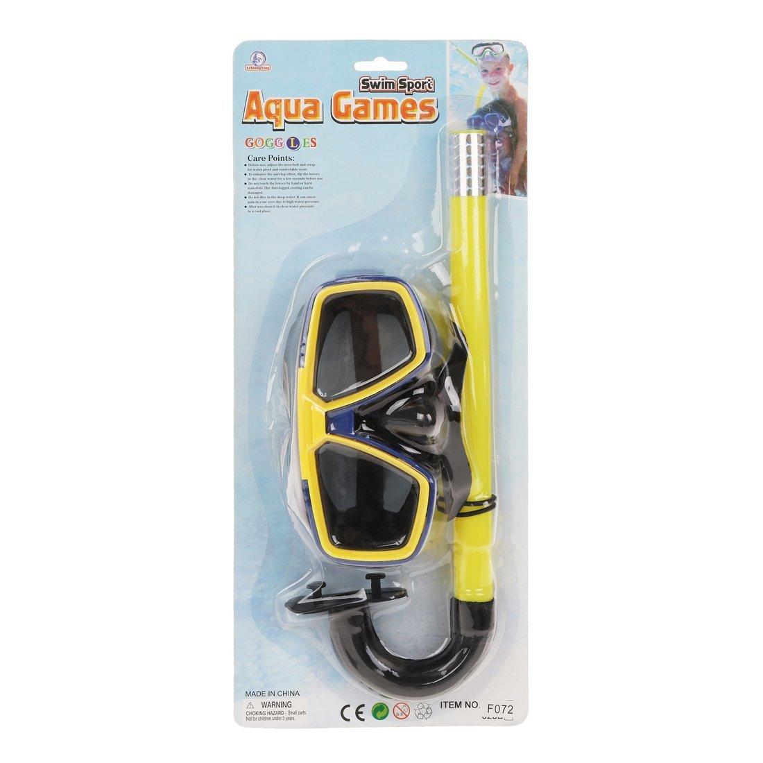 Набор для ныряния: маска с трубкой. Цвета красный, синий, зеленый и желтый
микс в ассорт.