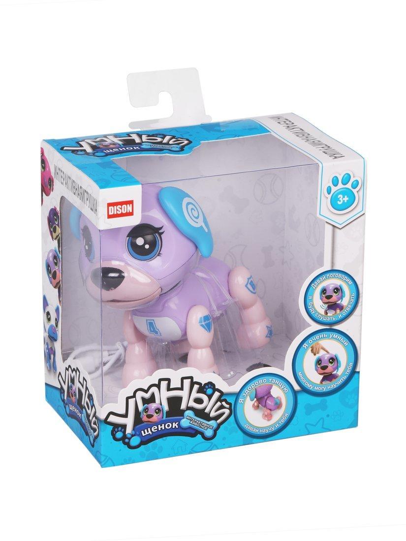 Щенок эл., свет, звук, встроенный акк. 3,7V, зарядка USB в компл., в ассорт.,
коробка