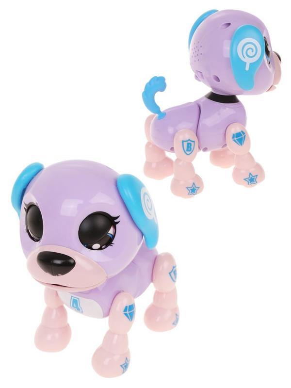 Щенок эл., свет, звук, встроенный акк. 3,7V, зарядка USB в компл., в ассорт.,
коробка