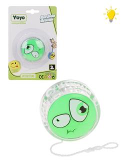 Йо-Йо, свет, в ассорт., тестовые эл.пит.AG3*2 шт. вх.в комплект, дисплей