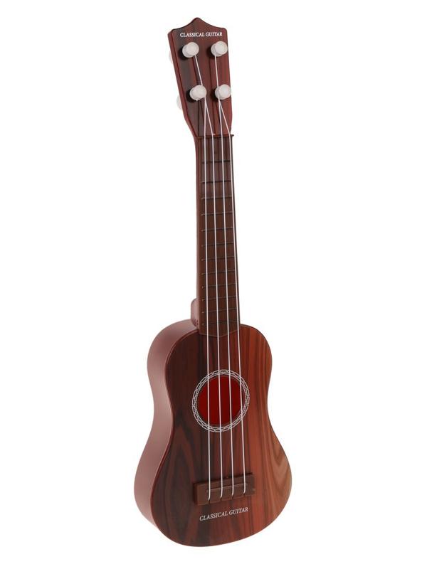 Музыкальный инструмент Гитара, 4 струны, в ассорт.